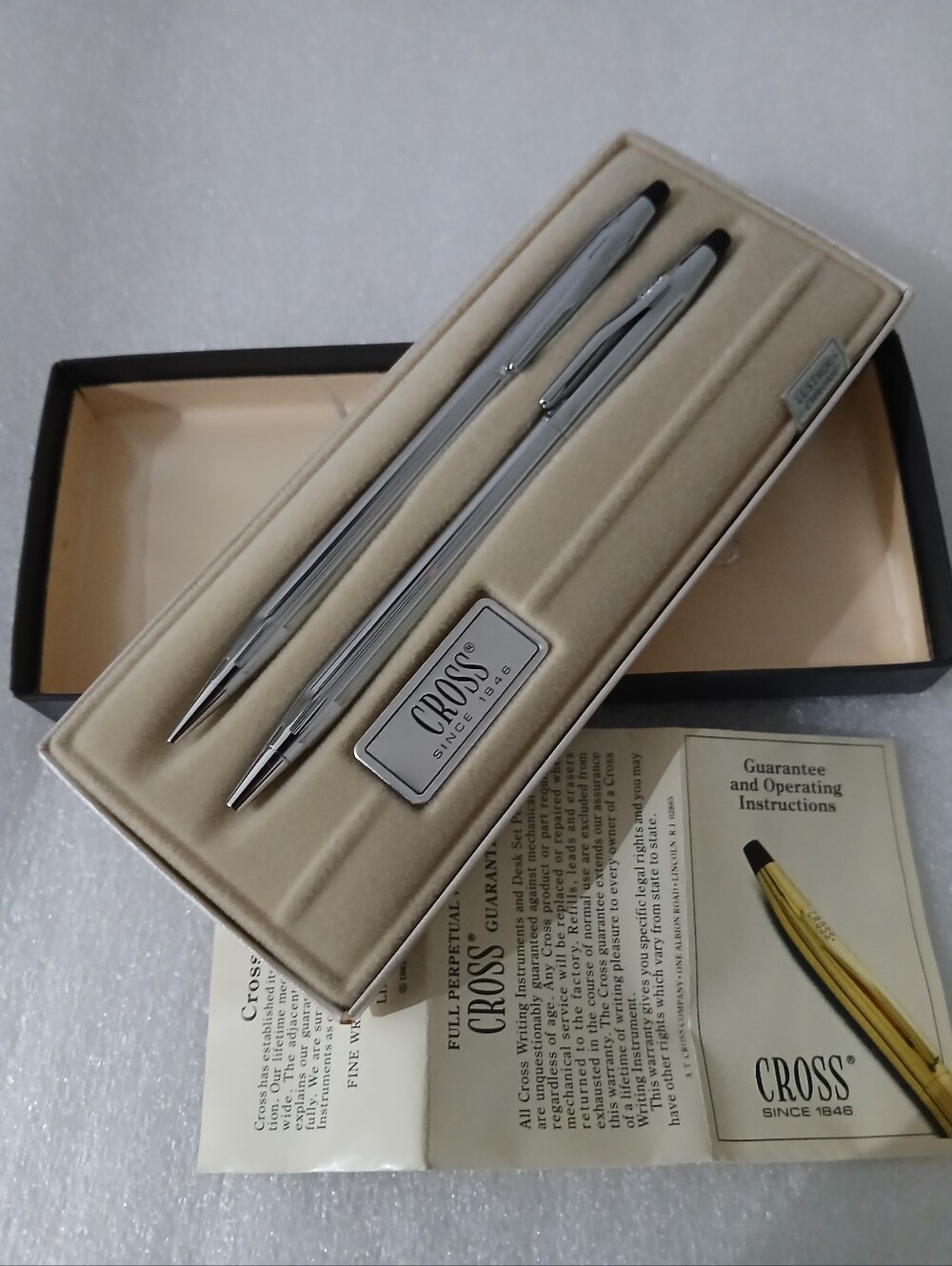 Cross Pen & Pencil Set, Vintage